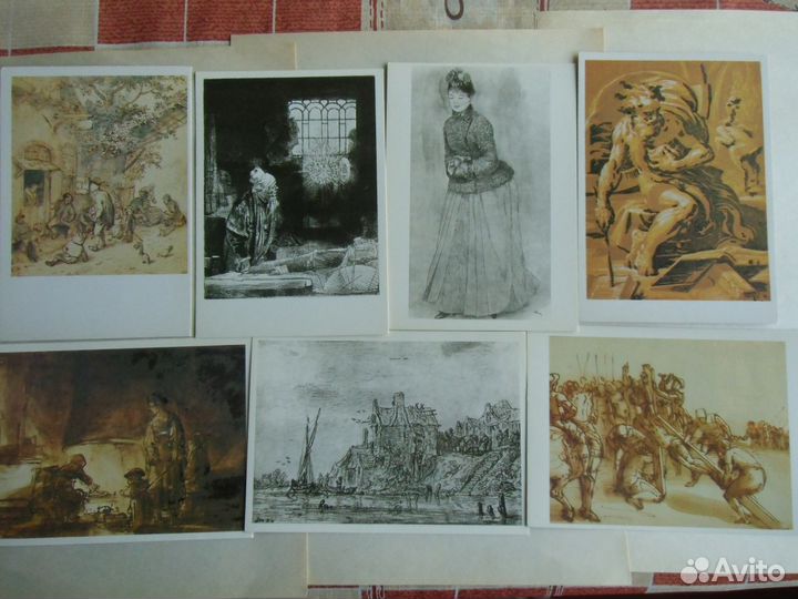 Комплект открыток 