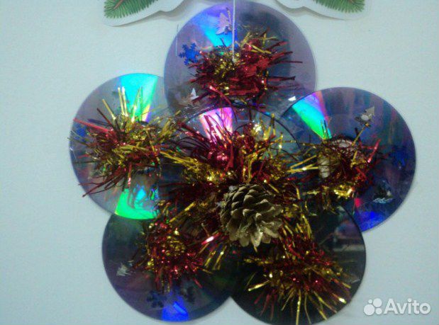 Компьютерные диски на поделки