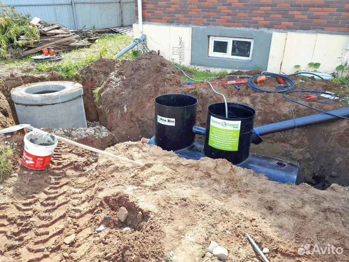 Септик эко Альфа 3 энергонезависимый