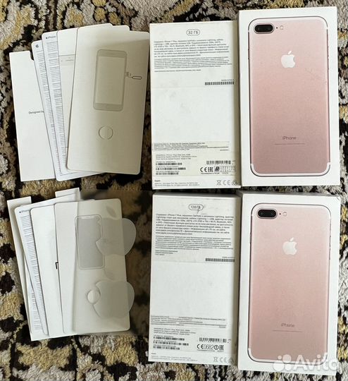 Коробка iPhone 7+ -4 вид. и Коробка iPhone7-5 вид