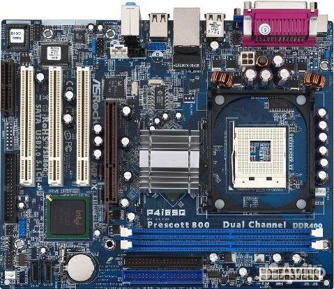 Б/у системная плата сокет 478 ASRock P4i65G