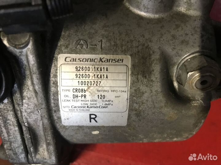 Компрессор кондиционера Nissan Juke F15 hr15de