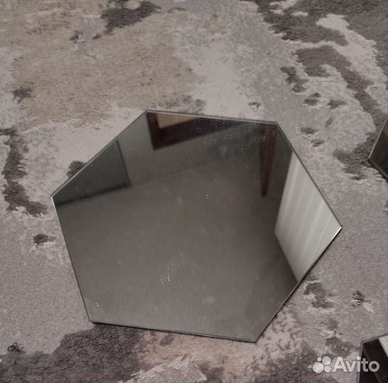 Зеркала шестиугольные 4 шт