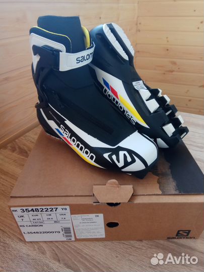 Беговые ботинки salomon RS carbon BL/WH 54822