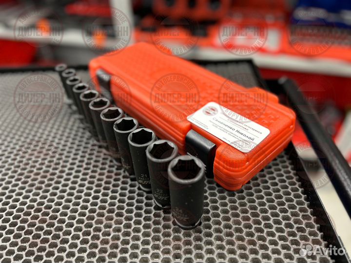 Набор ударных головок 1/2