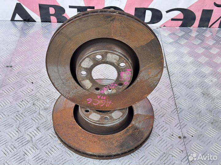 Диски тормозные передние Audi A6 C6