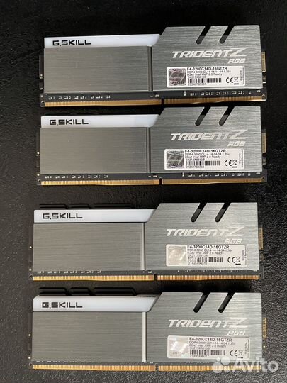 G.skill trident Z 3200mhz cl14 RGB