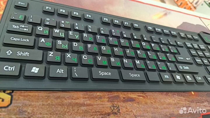 Гибкая Клавиатура проводная 104 клавиши