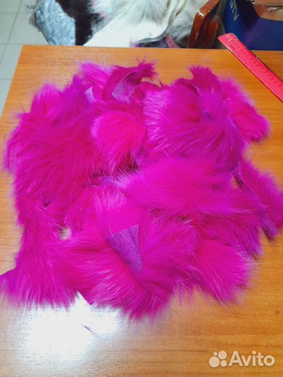 Мех песца для изготовления мушек и др