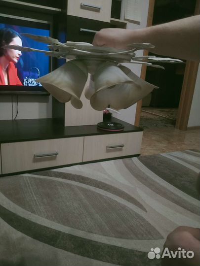 Люстра потолочная бу