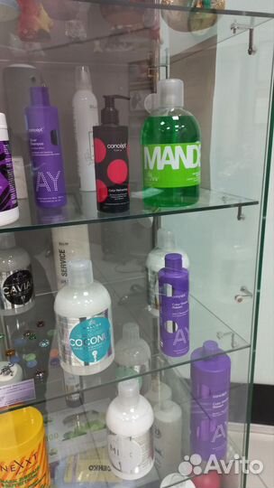 Шампунь и бальзам оттеночный Concept