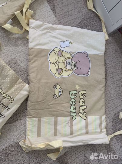 Бортики в детскую кроватку