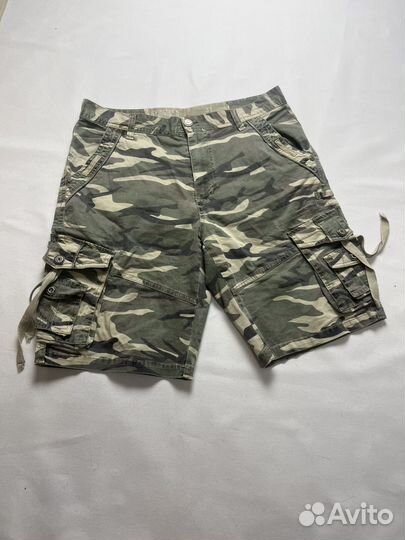 Шорты карго камо