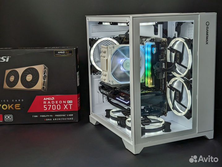 Игровой пк Ryzen 5600 / RX 5700xt /16gb/1tb