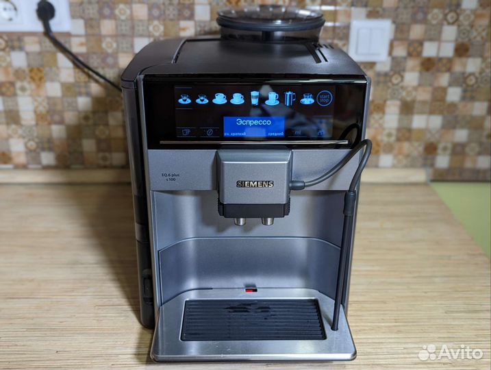 Кофемашина siemens eq6 s100