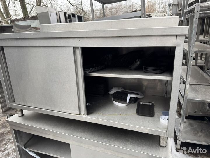 Столы купе из нержавейки