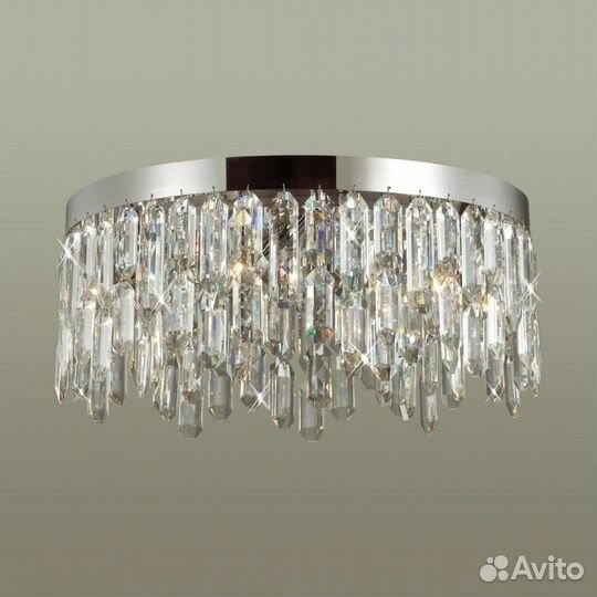 Люстра odeon light dakisa 6хE14х6*40Wхром;прозрачн