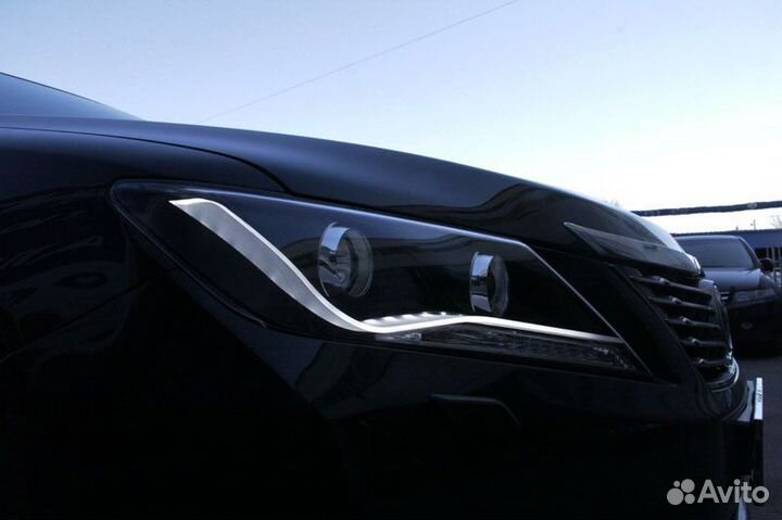 Toyota Camry 50 передние фары в стиле audi F7HE1