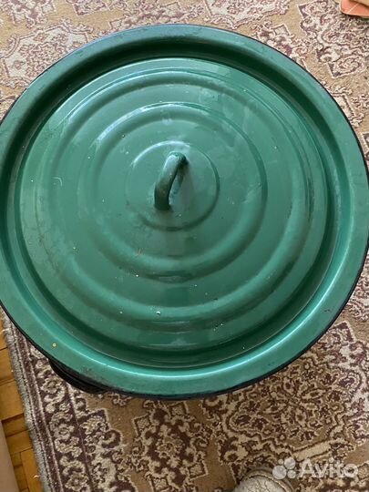 Кастрюля эмалированная 42 литра