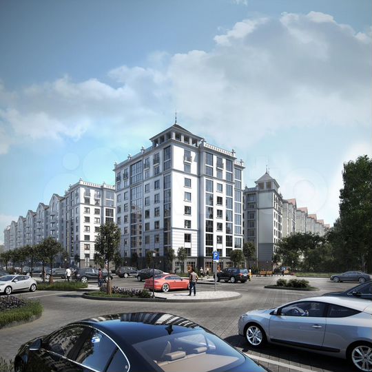 1-к. квартира, 38,3 м², 6/9 эт.