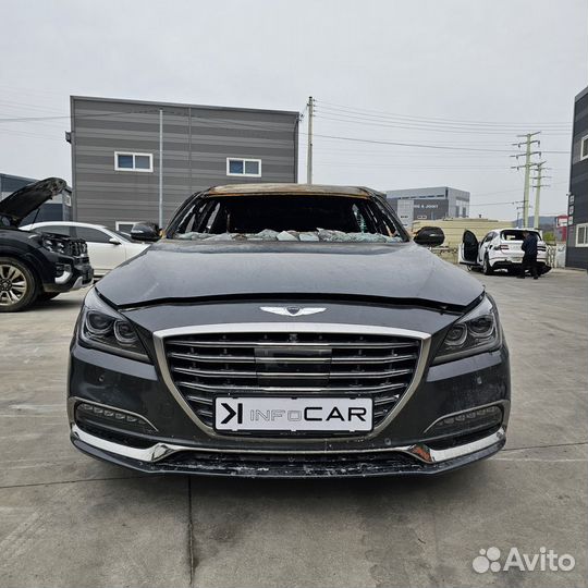 Genesis G80 3.3 AT, 2017, битый, 65 000 км