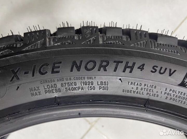 Michelin X-Ice North 4 SUV 245/45 R20 и 275/40 R20