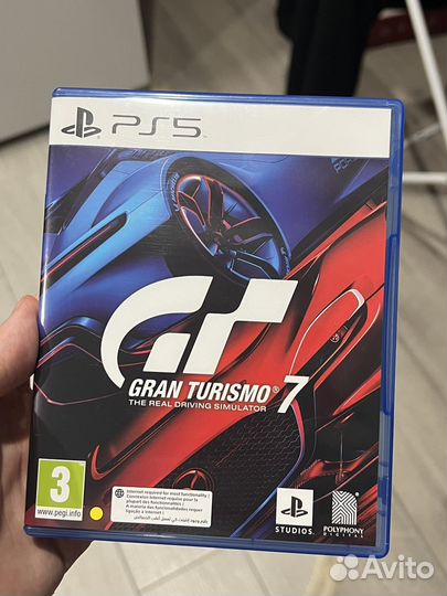 Gran turismo 7 ps5 диск