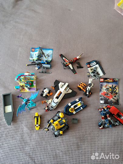 Lego детали россыпью