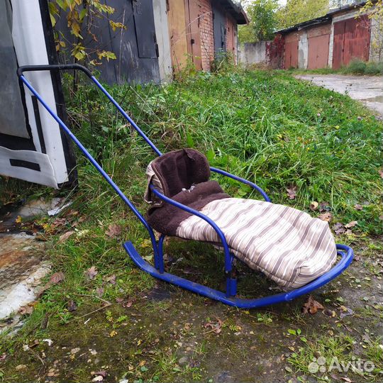 Детские зимние санки