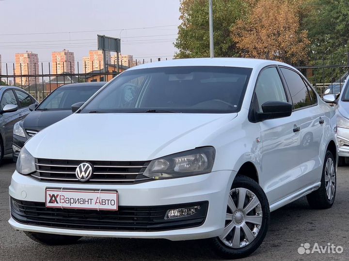 Volkswagen Polo 1.6 МТ, 2016, 220 000 км