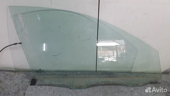 Стекло двери переднее правое Hyundai Elantra HD