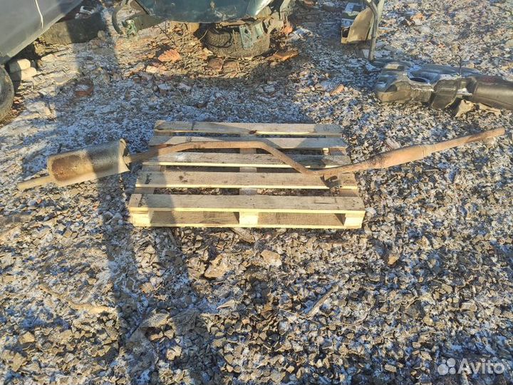 Глушитель в сборе Renault Logan 1 фаза2