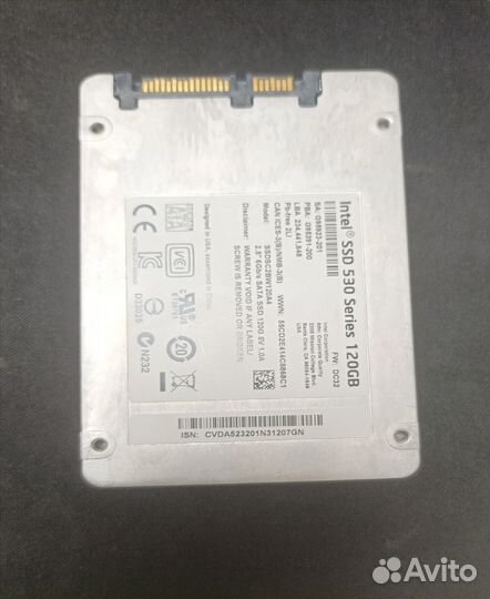 Ssd intel 120 gb (sdsc2BW120A4) SATA 3