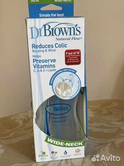 Бутылочка от коликов Dr.Brown’s