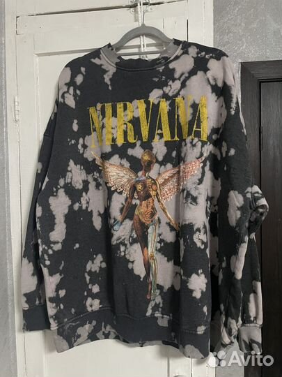 Свитшот nirvana h&m