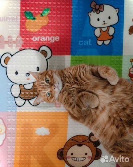 Детский коврик для ползания новый