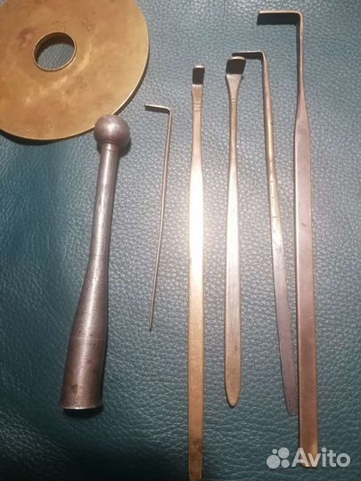 Антикварный набор литейщика