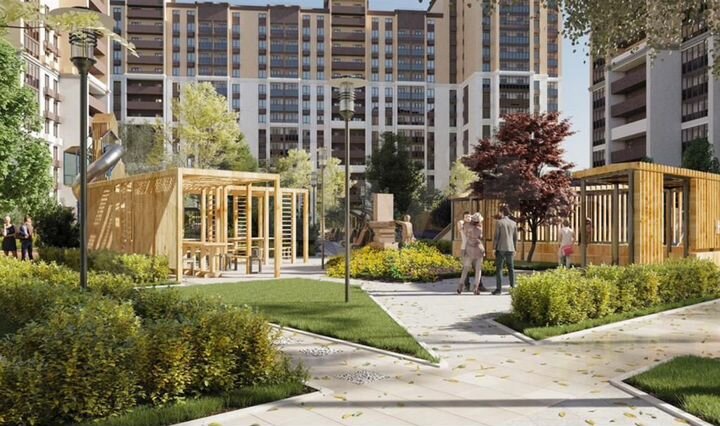 3-к. квартира, 63,4 м², 13/16 эт.