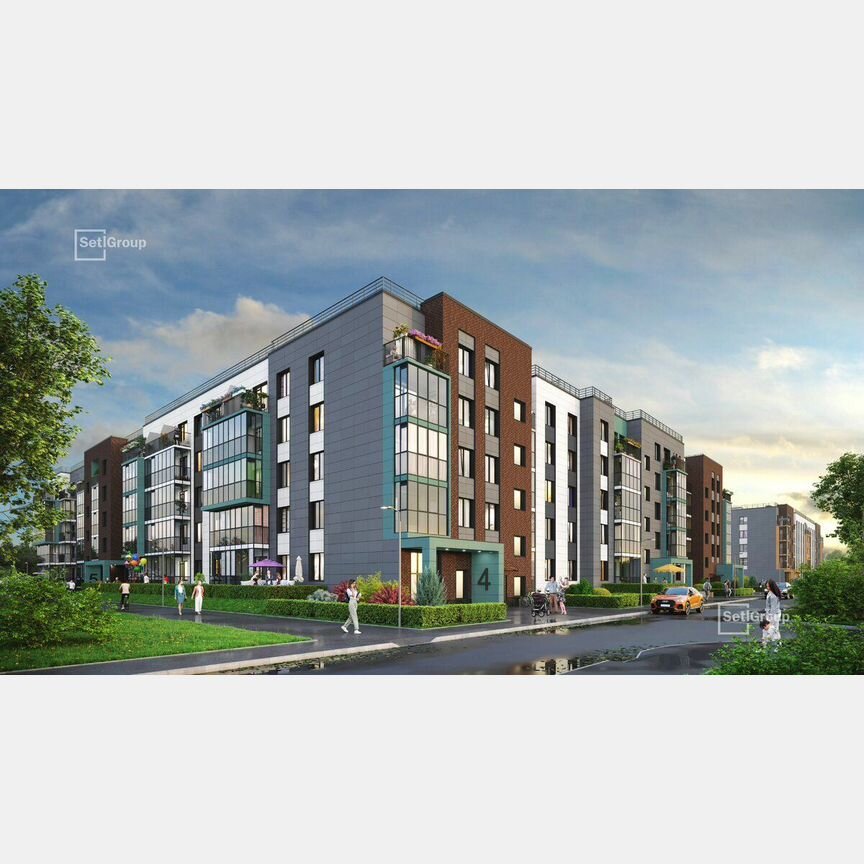 Квартира-студия, 21,7 м², 4/5 эт.
