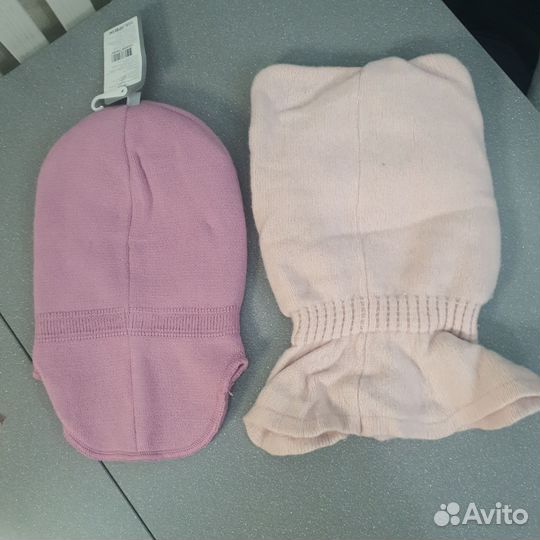 Шапка шлем для девочки