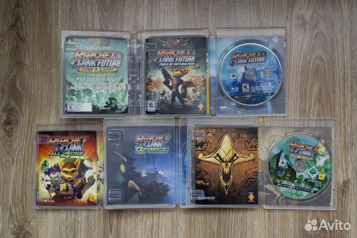Игры серии Ratchet & Clank для PS3