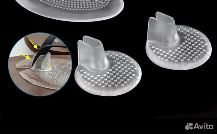 Силиконовые подушки между пальцев ног для шлёпок