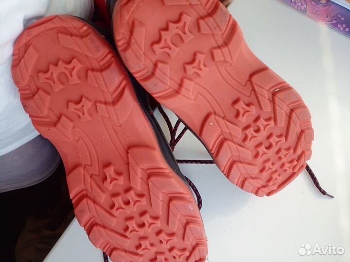 Кожаные рабочие ботинки 42