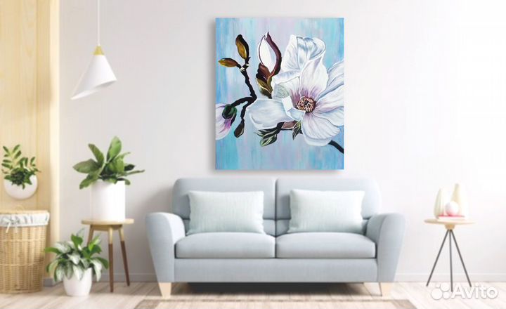 Интерьерная картина, акрил, 50х60