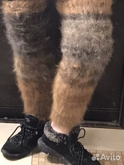 Наколенники из собачьей шерсти