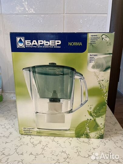 Фильтр кувшин для воды барьер