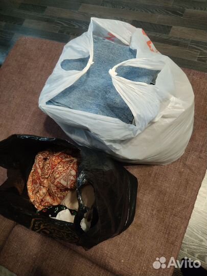 2 пакета вещей