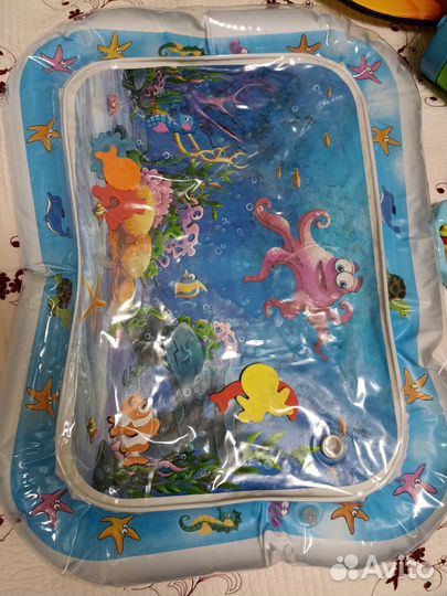 Коврик музыкальный, водный+ игрушки