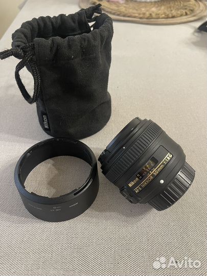 Объектив Nikon 50mm f 1.8g af s nikkor
