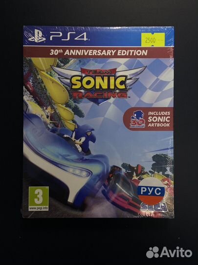 Team Sonic Racing 30th Anniversary Edition Ps4